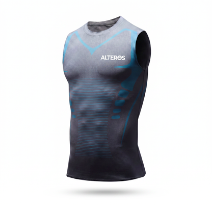 Alteros™ — Débardeur Gainant Compression 3D Homme